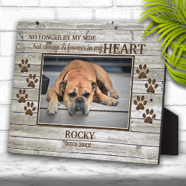 Foto-Gedenktafel "Light Wood Family Pet" Fotoplatte