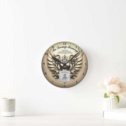 Foto-Gedenkveranstaltung für die Uhr der Erinnerun (Zuhause)