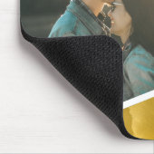 Foto Gelbe Initialen Mousepad (Ecke)