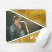 Foto Gelbe Initialen Mousepad (Mit Mouse)