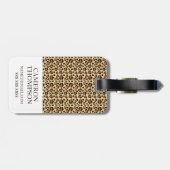 Foto Gepäckanhänger (Rückseite horizontal)