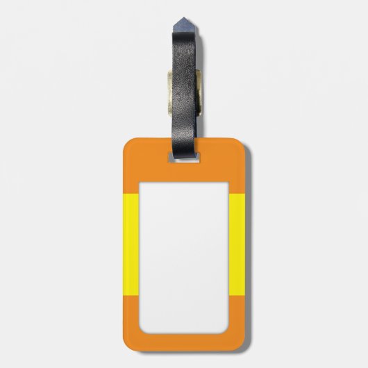 Foto Gepäckanhänger (Rückseite vertikal)