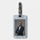 Foto Gepäckanhänger (Rückseite vertikal)