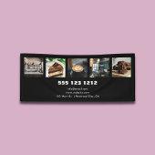 Foto Geschäft Logo Minimalistisch Schwarz Banner