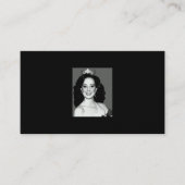 Foto-Geschäfts-Karten Fräulein-Amerika Visitenkarte (Vorderseite)