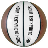 Foto-Geschenk für Basketball-Team - Individuelle S Basketball (Vertikal)