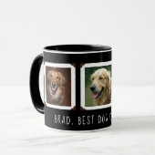 Foto Geschenk für Hund / Katze Mama / Vater Person Tasse (Vorderseite Links)
