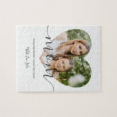 Foto-Geschenk für Mama in modernem Chic Puzzle (Horizontal)