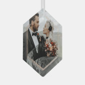 Foto Geschenk für Personalisiertes Glas Ornament Aus Glas (Vorderseite Rechts)