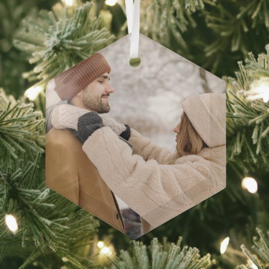 Foto-Geschenk kundenspezifisch Personalisiert Ornament Aus Glas (Insitu)