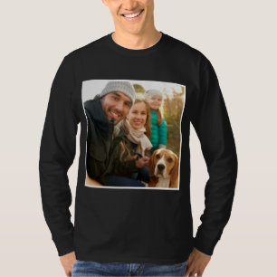 Foto Geschenk Modernes Personalisiertes Foto T-Shirt