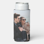 Foto Geschenk schlank lustige Foto Geschenke Bierh Selters Dosenkühler (Seltzer Rückseite)