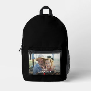 Foto-Geschenk Weltbester Opa Bedruckter Rucksack