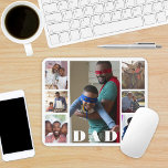 Foto Geschenke für den Vatertag Mousepad<br><div class="desc">7 Fotos,  6 Quadrate und eine standardmäßige Porträtformatausrichtung. Auch als Grußkarte erhältlich.</div>