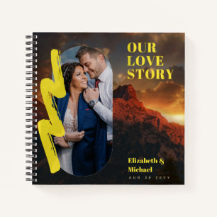 FOTO Geschenke für Neukunden UNSERE LIEBE GESCHICH Notizblock