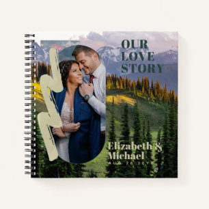 FOTO Geschenke für Neukunden UNSERE LIEBE GESCHICH Notizblock