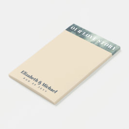 FOTO Geschenke für Neukunden UNSERE LIEBE GESCHICH Post-it Klebezettel