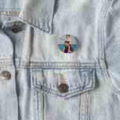 Foto-Geschenke für Papa Aufkleber Button (Beispiel)
