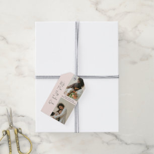 Foto-Geschenkmarke für Muttertag - Personalisiert Geschenkanhänger