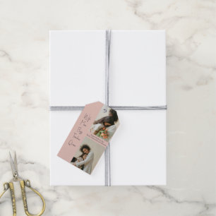 Foto-Geschenkmarke für Muttertag - Personalisiert Geschenkanhänger