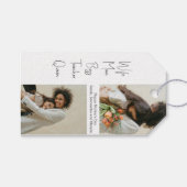 Foto-Geschenkmarke für Muttertag - Personalisiert Geschenkanhänger (Vorderseite (Horizontal))