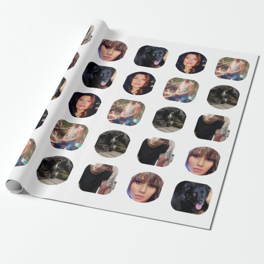 Foto-Geschenkpackung Geschenkpapier (Ungerollt)