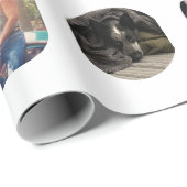 Foto-Geschenkpackung Geschenkpapier (Rolleneckpunkt)