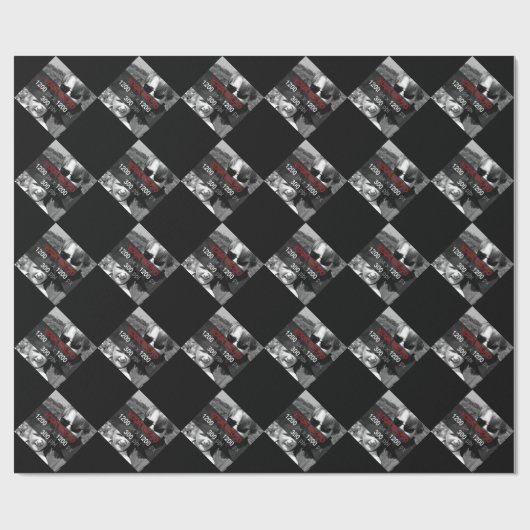 Foto-Geschenkpapier für persönliche Kreationen Geschenkpapier (Flach)