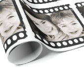 Foto-Geschenkverpackung Geschenkpapier (Rolleneckpunkt)