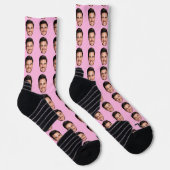 Foto-Gesichtssocken, einzigartig personalisiert Socken (Rechts)