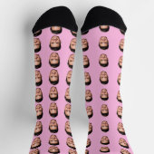 Foto-Gesichtssocken, einzigartig personalisiert Socken (Oben)