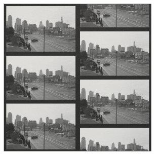 Foto-Gewebe im Stadtzentrum gelegenen Kansas City, Stoff