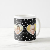Foto-Gewohnheits-Tasse der Schatz-3 Kaffeetasse (VorderseiteRechts)
