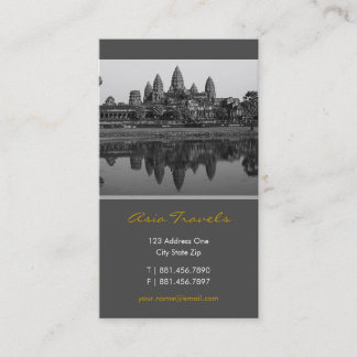Foto-Gewohnheits-Visitenkarte Kambodschas | Angkor Visitenkarte