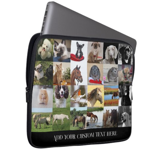 FOTO GIFTS MAMA VATER GRANDPA GRANDMA PETS FREUNDE LAPTOPSCHUTZHÜLLE (Vorne Rechts)