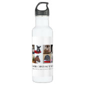 FOTO GIFTS VORLAGEN FAMILIENFREUNDE PETS CUSTOM EDELSTAHLFLASCHE (Vorderseite)
