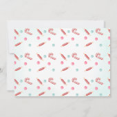 Foto Gingerbread Haus Dekorieren Party Geburtstag Einladung (Rückseite)