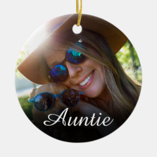 Foto Girly Pink Spaß Script Tante Tante Definition Keramik Ornament