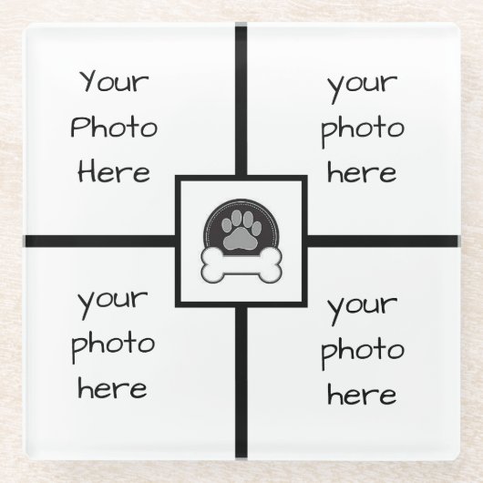 Foto Glasuntersetzer (Vorderseite)