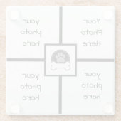 Foto Glasuntersetzer (Rückseite)