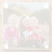 Foto Glasuntersetzer (Rückseite)