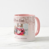 Foto Glitzer rot Tasse (VorderseiteRechts)