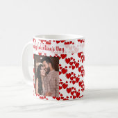Foto Glücklichen Valentinstag Kaffeetasse (Vorderseite Links)