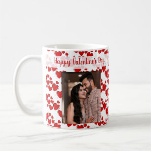 Foto Glücklichen Valentinstag Kaffeetasse