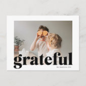 Foto | Glückwunsch Ernst Schwarz dankbar Postkarte (Vorderseite)