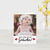 Foto GodMutter Vorschlagskarte Karte (Gelbe Blume)