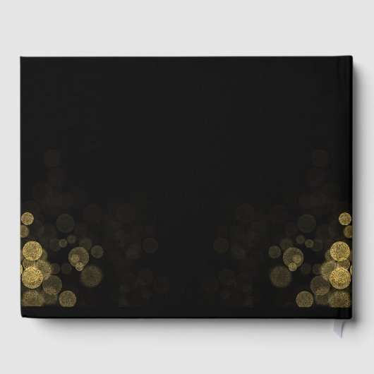 Foto Gold Ballon glückliche Rente Gästebuch (Rückseite)