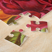 Foto Gold großartige Rose Gedenkfeier Dunkelgrün Puzzle (Seite)