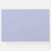 Foto Gold Lavender Floral Chic Hochzeit Gästebuch (Rückseite)