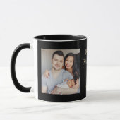 Foto-Gold-Schreibmaschine | Erster Vatertag Tasse (Links)